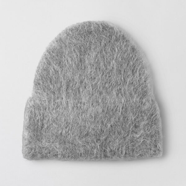 Alpaca Wool Furry Beanie