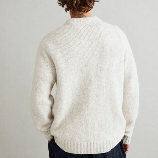 Merino Wool Blend Sweater Men