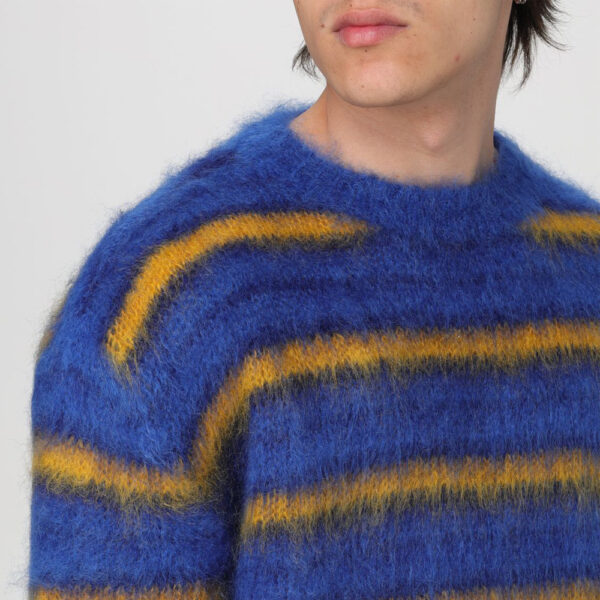 Striped Mohair Sweater Men