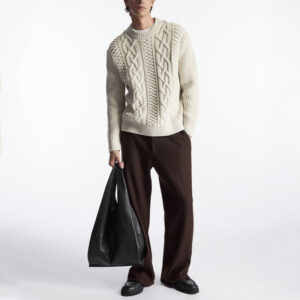 Cable Knit Fishmen Sweater Men