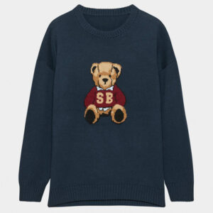 Bear Intarsia Sweater Women