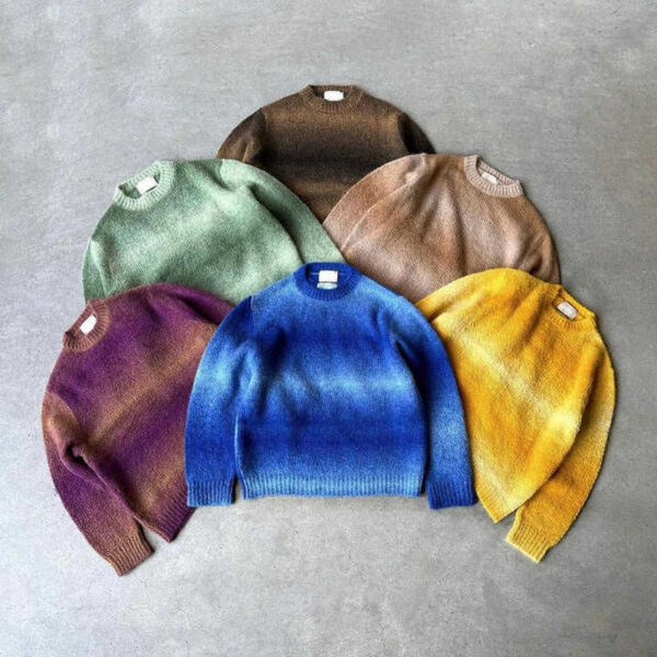 Gradient Sweater Men