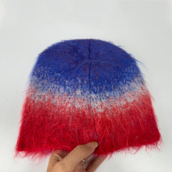 Gradient Mohair Beanie