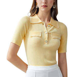 Knitted Women Polo Shirts