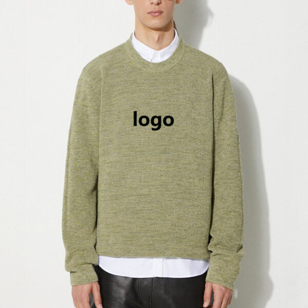 Logo Jacquard Sweater Men