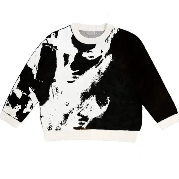 Jacquard Sweater Pullover