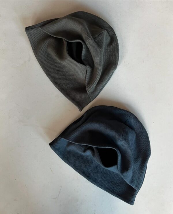 Ribbed Reversible Knitted Beanie - Image 7