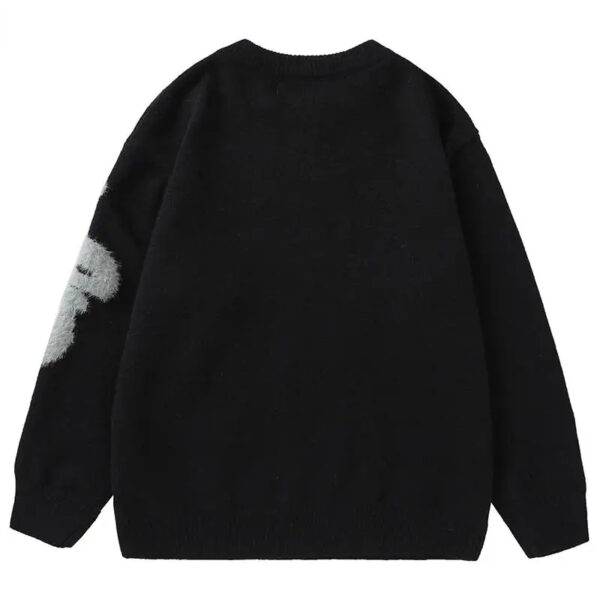 Letter Jacquard Sweater Men - Image 2