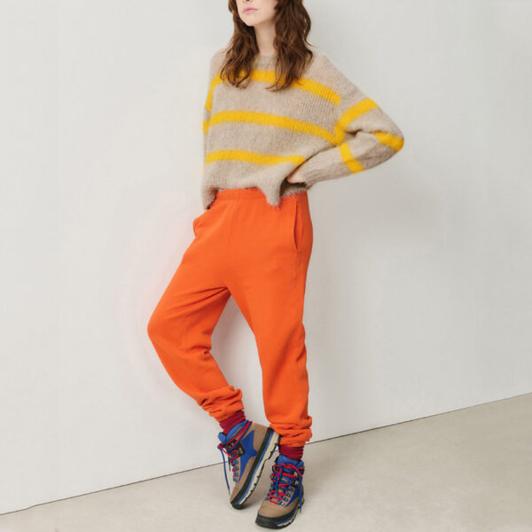 Striped Mohair Sweater Women - Image 4