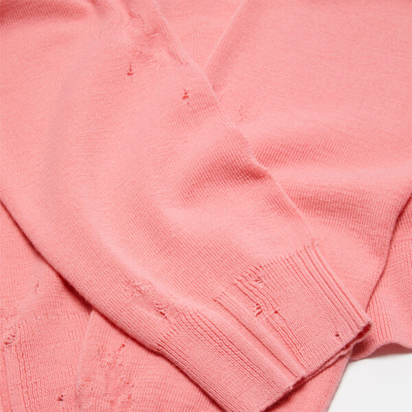 Distressed Full Zip Cardigan - Image 5