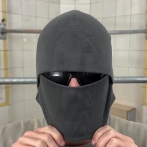 Ribbed Reversible Knitted Beanie