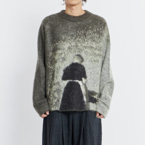 Pattern Jacquard Sweater Men