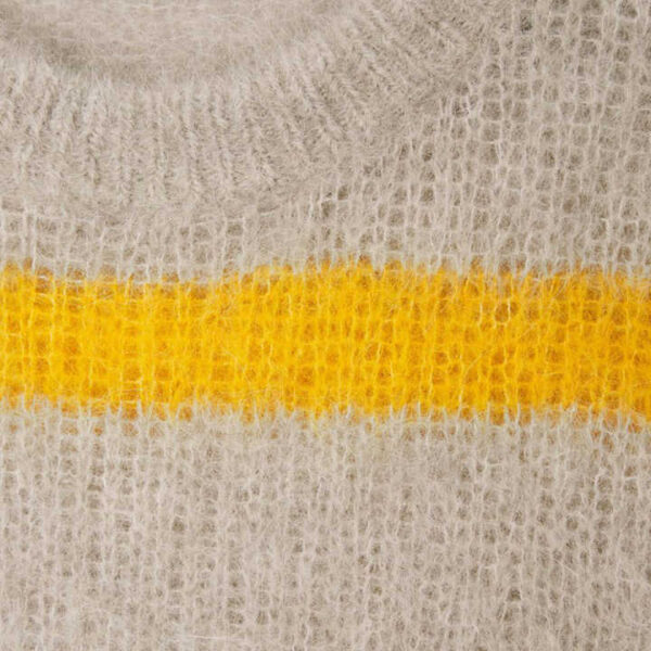Striped Mohair Sweater Women - Image 6