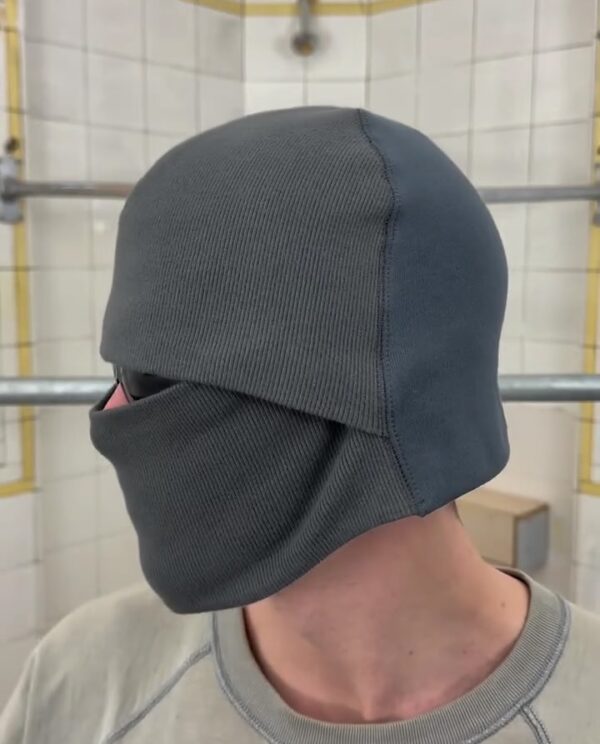 Ribbed Reversible Knitted Beanie - Image 3